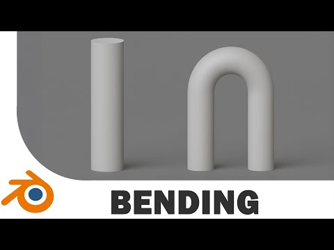 "How to Bend Objects" | Blender Tutorial