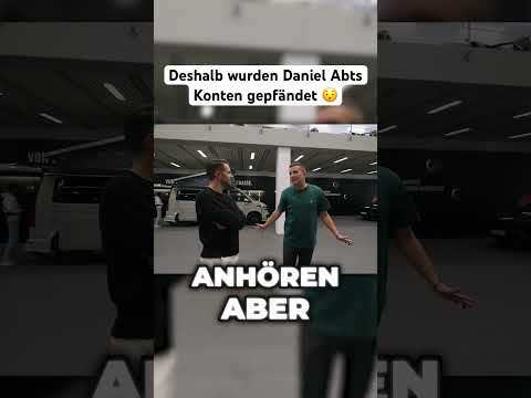 Deshalb wurden Daniel Abts Konten gepfändet 😯