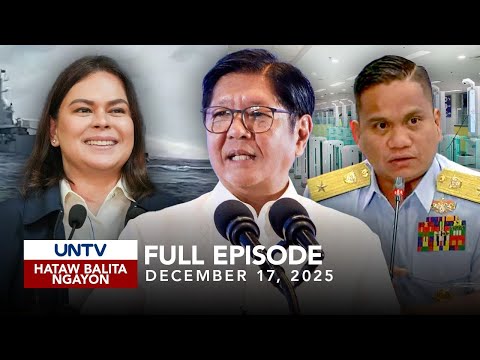 UNTV: Hataw Balita Ngayon | December 17, 2025