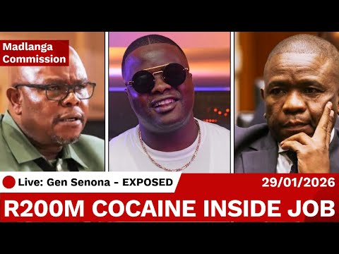 General Senona CAUGHT? Admits R200M Cocaine VANISHED Under His Watch...