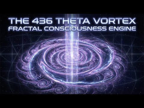 The 436 Theta Vortex | Fractal Consciousness Engine