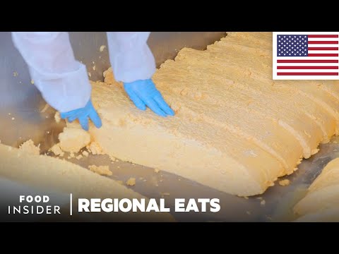 How 2,000 Pounds Of Cheese Curds Are Made In Wisconsin | Regional Eats