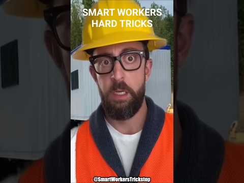 Smart Workers Hard Tricks 👷‍♂️#construction #workers #job #shorts #dailylife #adamrose