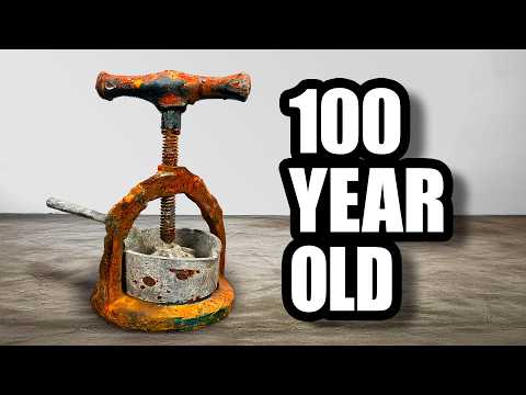 Vintage Press Restoration ⚒️ RedRustRestoration