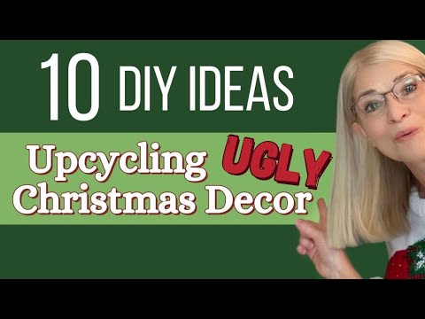 Can These Be Saved? 10 Thrift Flips of Old, Ugly, and Broken Christmas Decor!