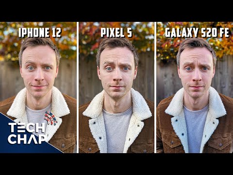 iPhone 12 vs Google Pixel 5 vs Samsung Galaxy S20 FE - CAMERA Comparison! | The Tech Chap