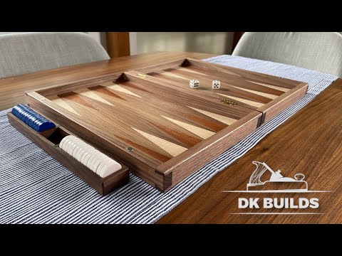 Building a Backgammon Board | Woodworking with Hand Tools