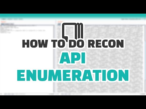 How To Do Recon: API Enumeration