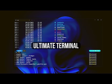 Set Up PowerShell with Oh-My-Posh on Windows 11 + Neovim Setup + Terminal Icons - No Talking