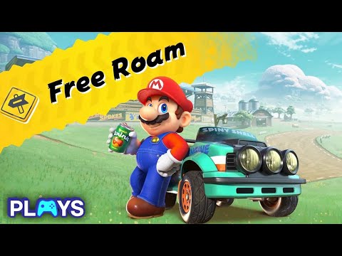 Mario Kart World Free Roam Gameplay [No Commentary]