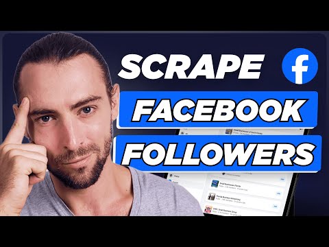 How To Scrape UNLIMITED Leads From Facebook Profiles (100% Automated)