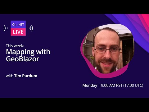 On .NET Live - Mapping with GeoBlazor