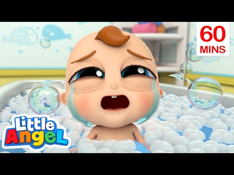 It's Okay to Cry Baby John | Little Angel Kids Songs and Nursery Rhymes | Emotions and Feelings