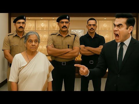 जब ज्वेलरी शोरूम के मालकिन ज्वेलरी शोरूम मे सधारण महिला बनकर गई, मैनेजर धक्के मारकर निकाला, उसके बाद