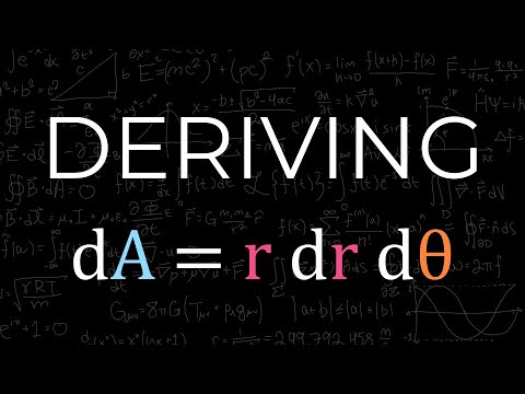 Deriving the Differential Area Element in Polar Coordinates