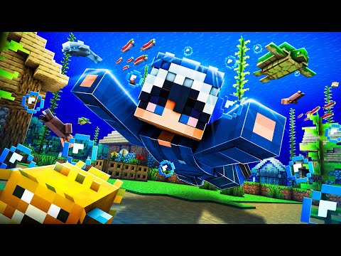 Minecraft, aber ALLES ist UNTER WASSER...