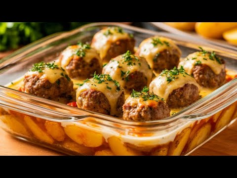 Omas Hackbällchen-Auflauf — so einfach und doch unglaublich lecker! Geheimes Rezept.