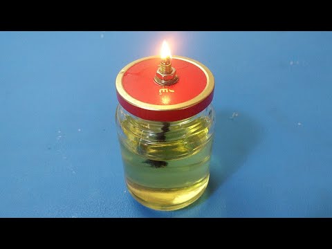 Eternal light from olive oil. A must for every home. A method few people know about.