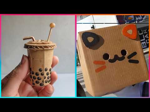 Easy CARDBOARD IDEAS That Anyone Can do!