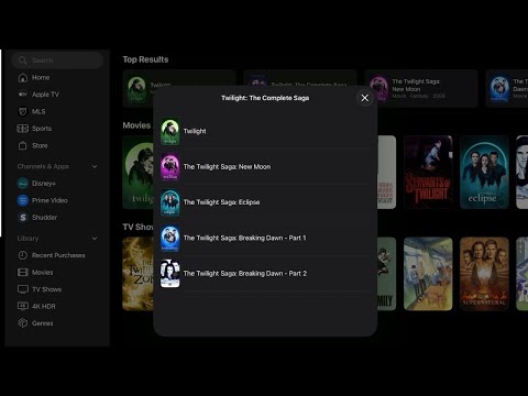 How to Buy Twilight: The Complete Saga on Apple TV App