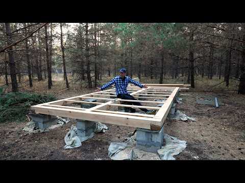 HOW to BUILD a Big Frame CABIN One by One from Start to Finish