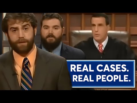 We sued each other to get on court TV