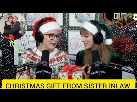 Kylie Kelce gets emotional as sister in-law Taylor Swift gives her a Christmas present on podcast 