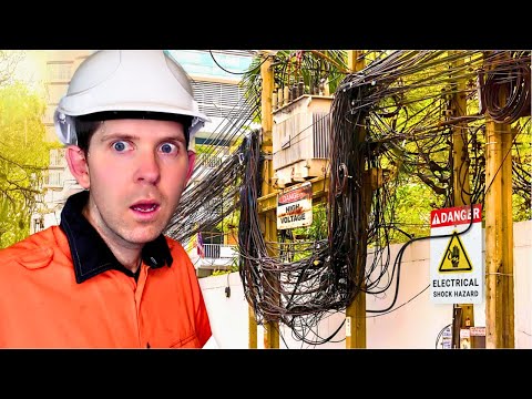 Why are Thailand's Powerlines so CRAZY🤪