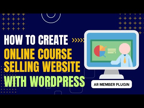 How To Create Online Course Selling, LMS website With WordPress in 2024 | ARmember Tutorial