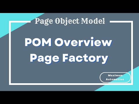 #1 Overview of Page Object Model | Page Factory | Selenium | C# | POM Based Framework For Beginners