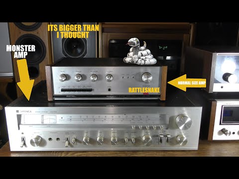 I JUST GOT A MONSTER VINTAGE OPTONICA RECEIVER AMPLIFIER SHARP HIFI STEREO AUDIOPHILE SOUND AUDIO