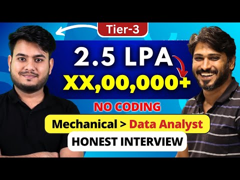 Data Analyst Honest Interview | Data Science vs Data Analytics | No Coding Required @TopVarSity