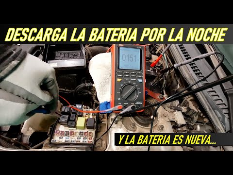 Auto que descarga la bateria por las noches y la bateria es nueva (diagnostico)