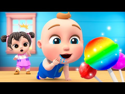 手指家族 🖐️  | 甜甜的棒棒糖 🍭| 經典熱門兒歌 | 動畫 |  Super Sumo - 兒歌與童謠 Kids Song