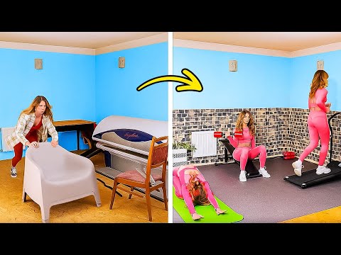 Удивительное преображение комнаты ✨ Роскошный декор дома ручной работы