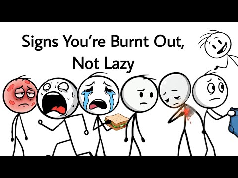 Signs You’re Burnt Out, Not Lazy