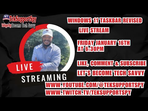 Windows 11 Taskbar Revised (Beginner Friendly)
