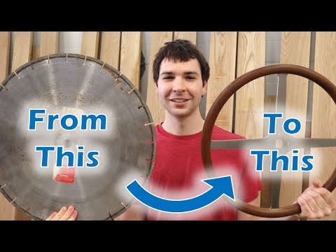 Homemade Wooden Steering Wheel | Boat-tail Speedster Pt. 47