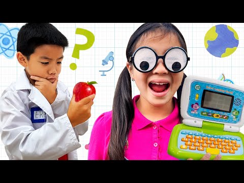 Alex and Jannie Try Cool Science Experiments for Kids – Toys and Colors Compilation Videos