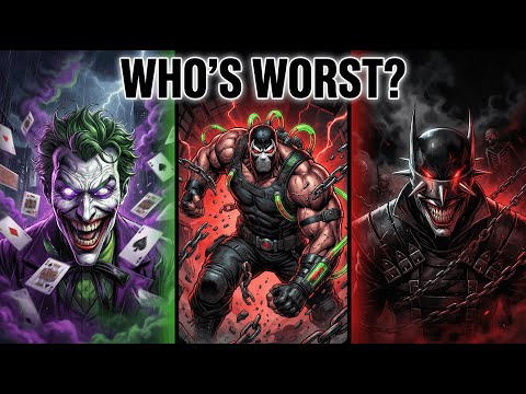 Ranking Every Batman Villain