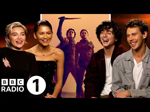 "Do some sci-fi s***!" Timothée Chalamet, Zendaya, Florence Pugh and Austin Butler on Dune: Part Two