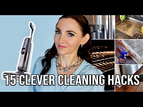 15 Clever Cleaning Hacks That Will Blow Your Mind! (clean like a pro)