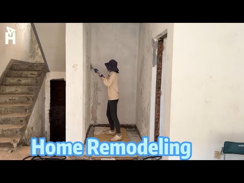 After the divorce, she renovated the house by herself, Amazing handmade art