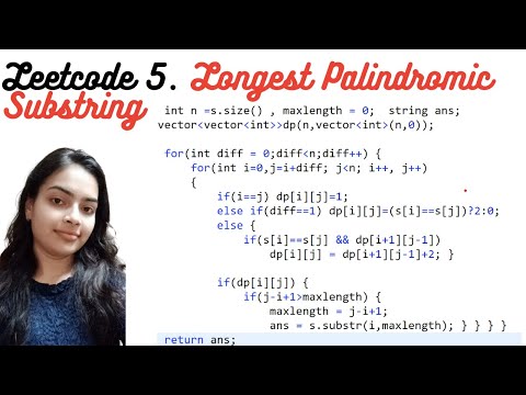 Leetcode 5. Longest Palindromic Substring