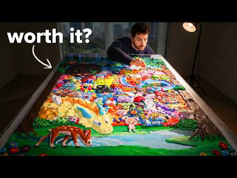 Kids Clay Vs Professional Artist