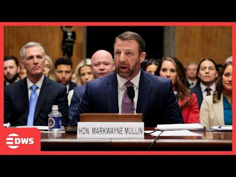 FULL CLASH: U.S. Senators Grills Trump Nominee Markwayne Mullin in Heated Hearing | AC1E