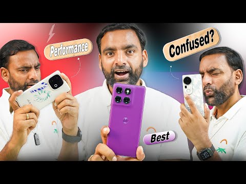 iQOO Neo 10 vs Vivo T4 Ultra vs Moto Edge 60 Pro Camera Test & Comparison !