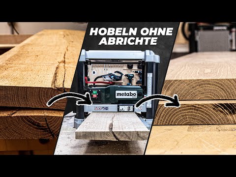So kannst Du Hobeln ohne eine Abrichte - unsere Tipps und Tricks