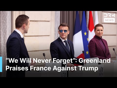 Greenland PM Thanks French President Macron For Support Against Trump's Pressure | AC1G