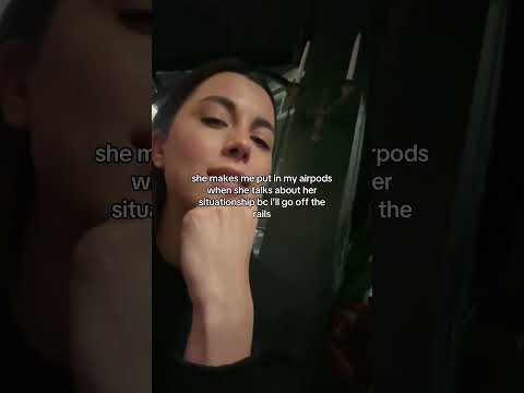 getting more angry about your friends situationship than she does. #situationships #wlw